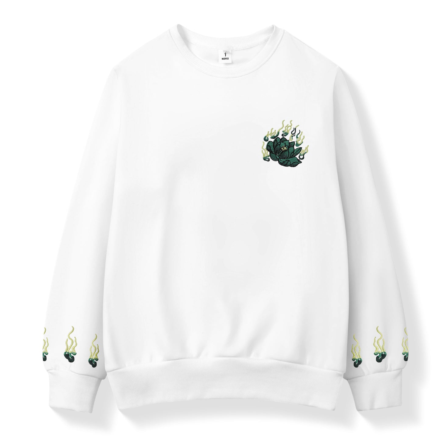 Emerald Kirin Embroidery Sweater