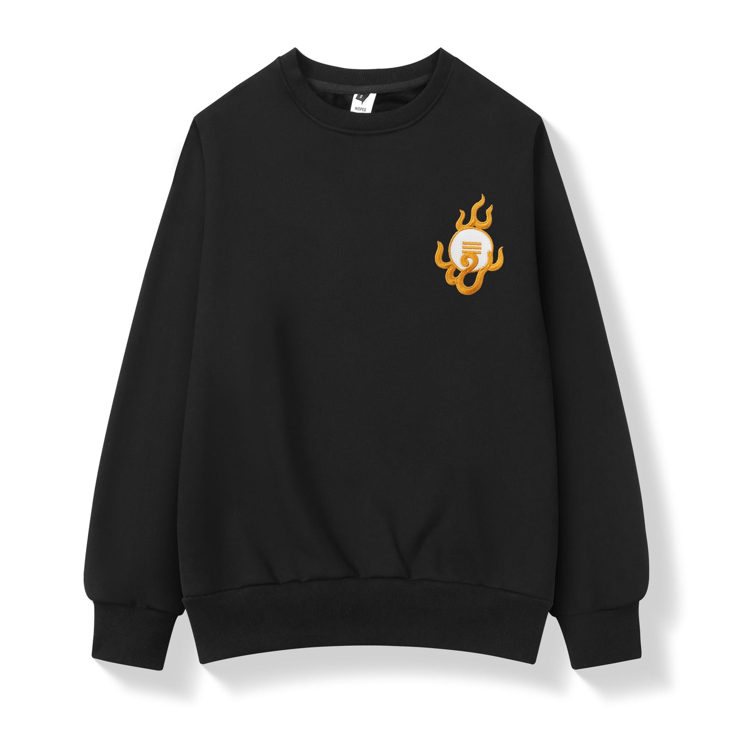 Coin Tiger Embroidery Sweater