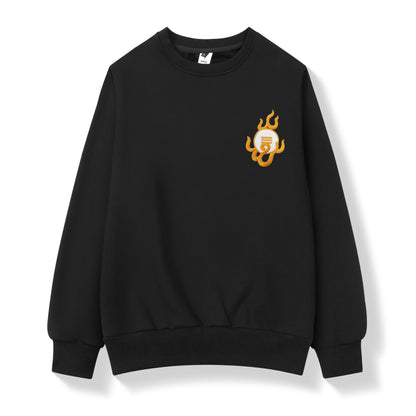 Coin Tiger Embroidery Sweater