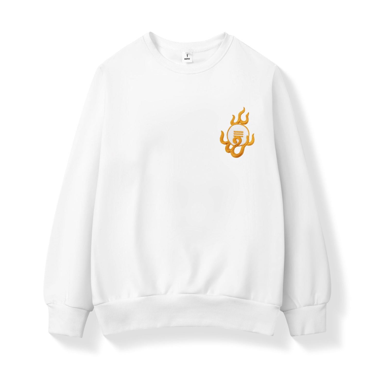 Coin Tiger Embroidery Sweater