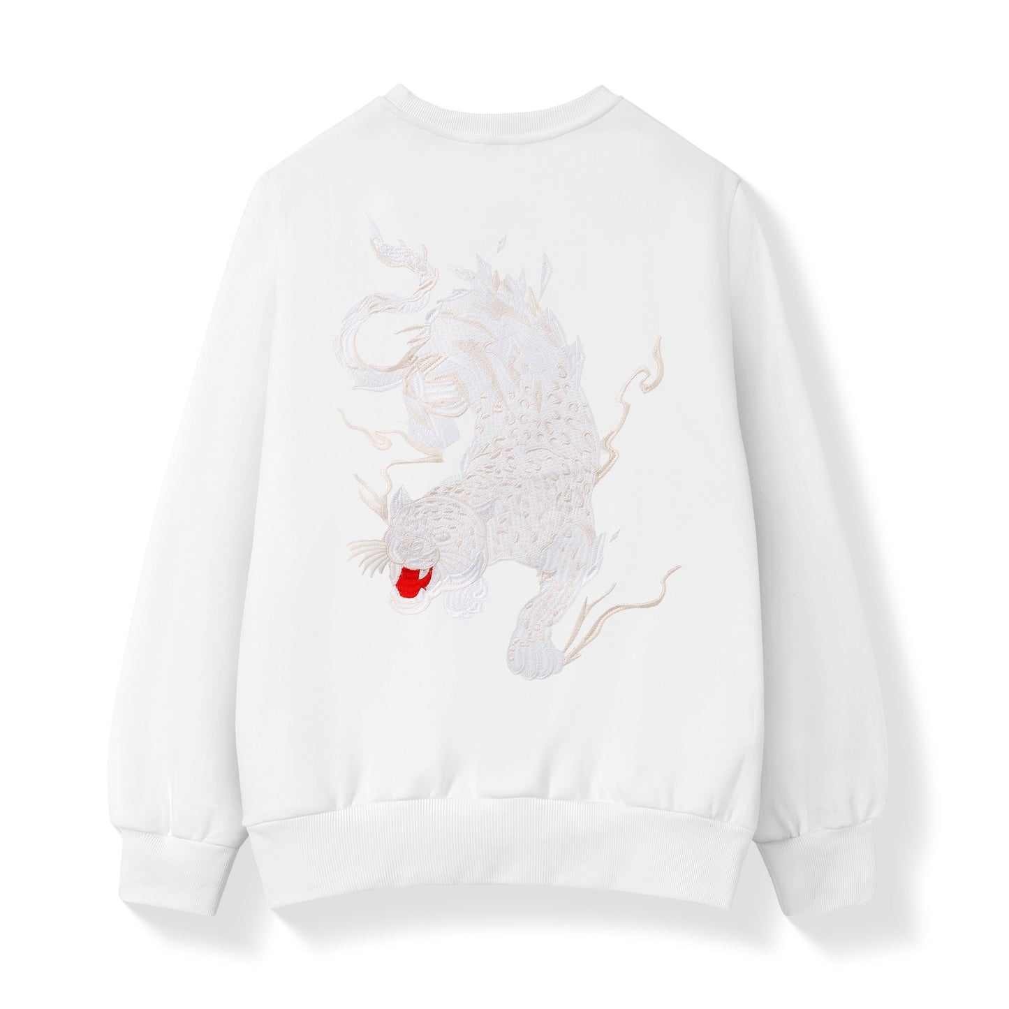 Raging Panther Embroidery Sweater