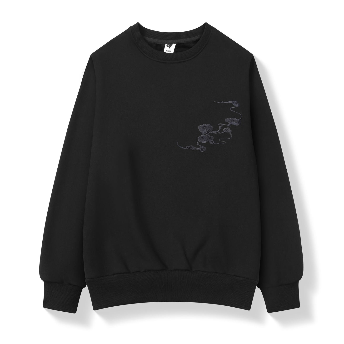 Raging Panther Embroidery Sweater