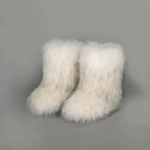 Thermal Fuzzy Platform Boots.
