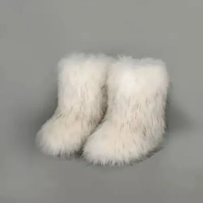 Thermal Fuzzy Platform Boots.