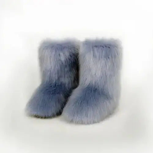 Thermal Fuzzy Platform Boots.