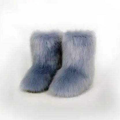 Thermal Fuzzy Platform Boots.