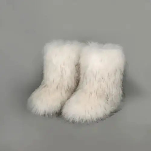 Thermal Fuzzy Platform Boots.