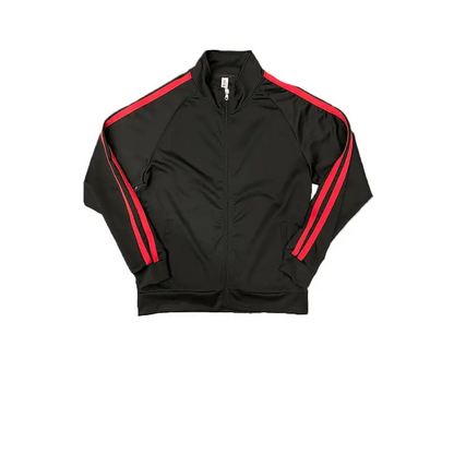 Two Stripe Cargo Pocket Track Jacket Short Suit.