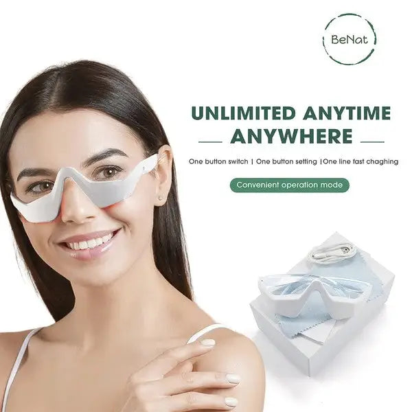 Under-Eye Red Light Therapy Massager.