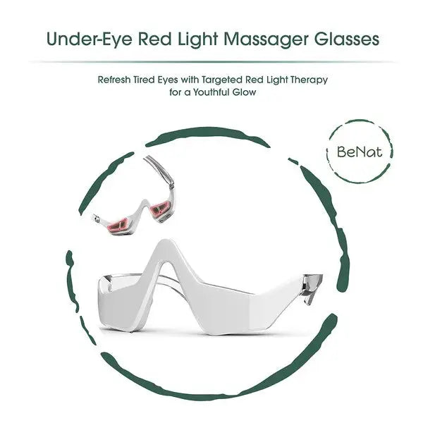 Under-Eye Red Light Therapy Massager.