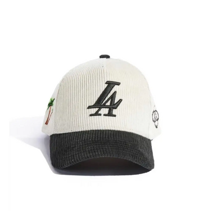Unisex LA Corduroy Paradise Snapback.