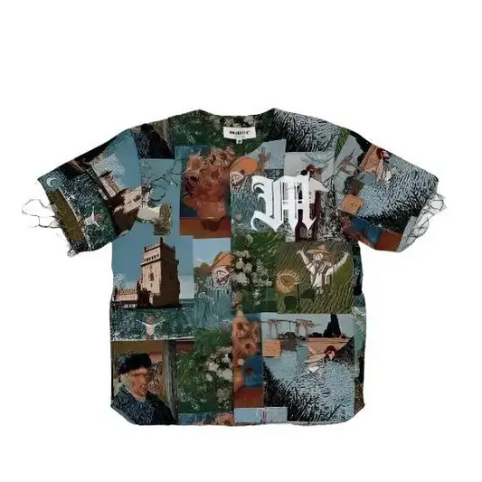 Van Gogh Tapestry Baseball Jersey.