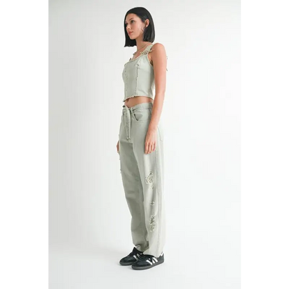 Vest with Hook And Eye Front Closure.