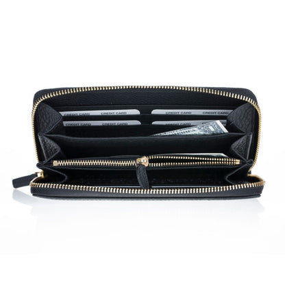 Westminster Handmade Full-Grain Leather Zippered Wallet