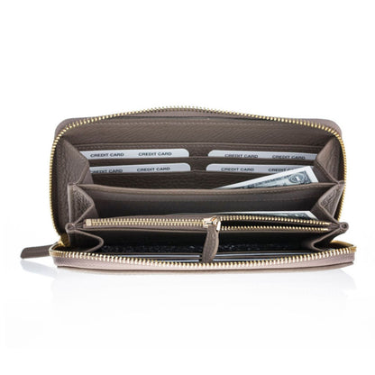 Westminster Handmade Full-Grain Leather Zippered Wallet