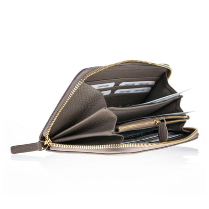 Westminster Handmade Full-Grain Leather Zippered Wallet