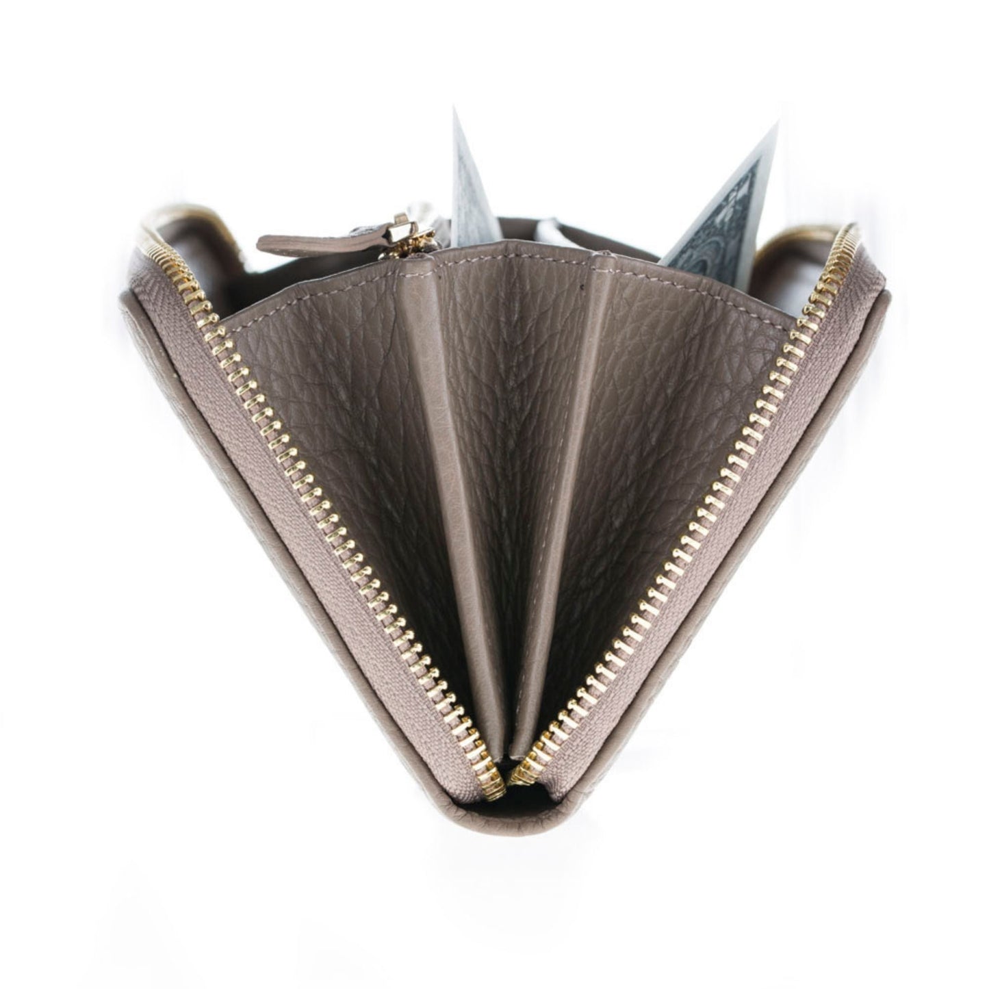Westminster Handmade Full-Grain Leather Zippered Wallet