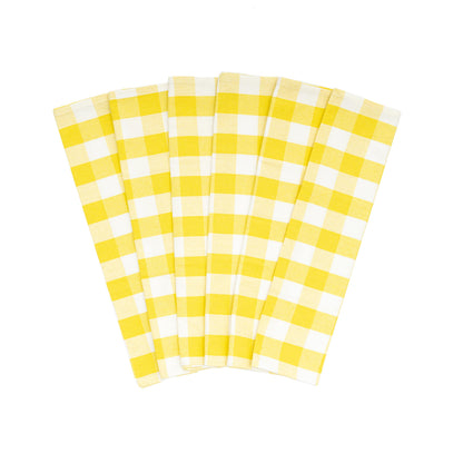 Plaid Kitchen Towels | 6PC