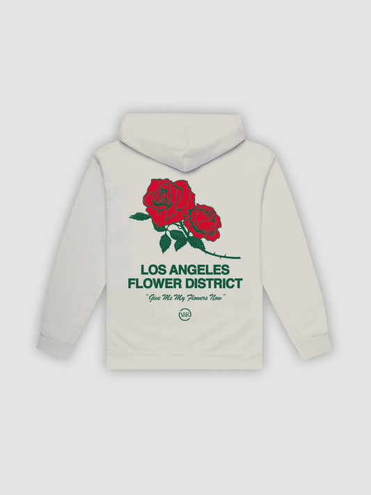 Flower District Hoodie | Cream