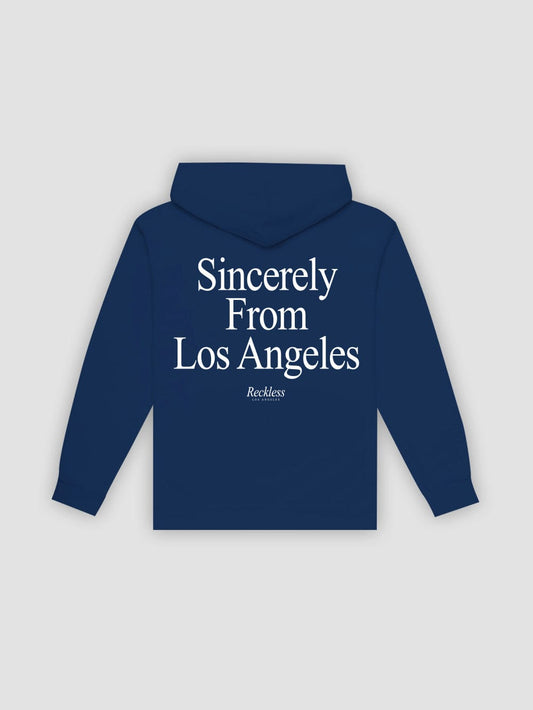 Sincerely Hoodie | Navy