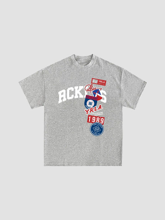 Descent Tee | Heather Grey