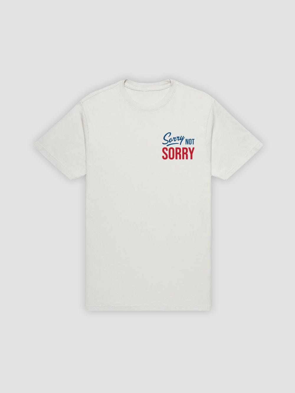 Not Sorry Tee | Natural
