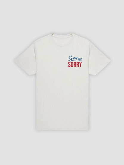 Not Sorry Tee | Natural